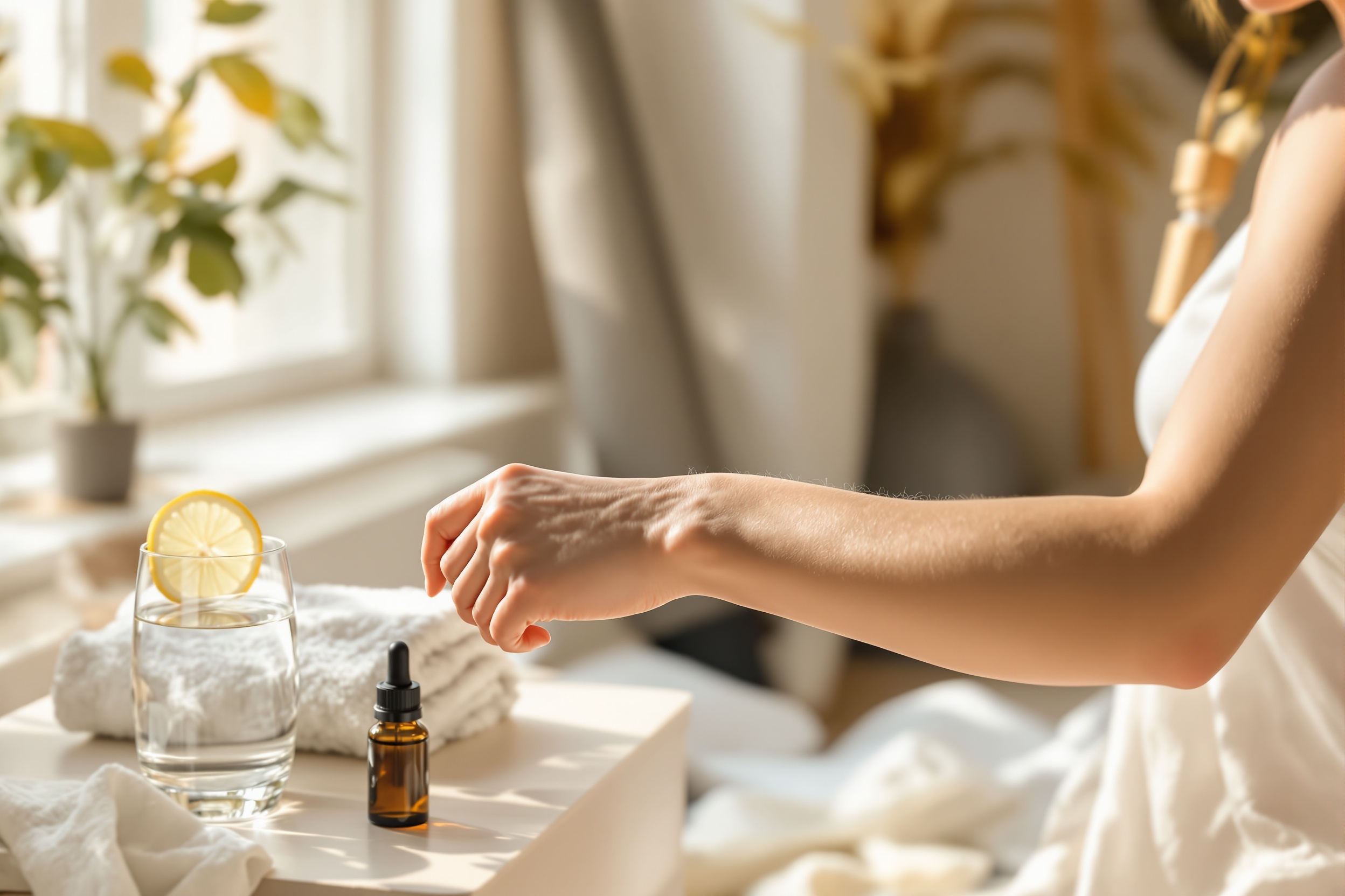 A comprehensive daily protocol for supporting lymphatic system health to reduce toxin buildup and promote long-term vitality. illustration