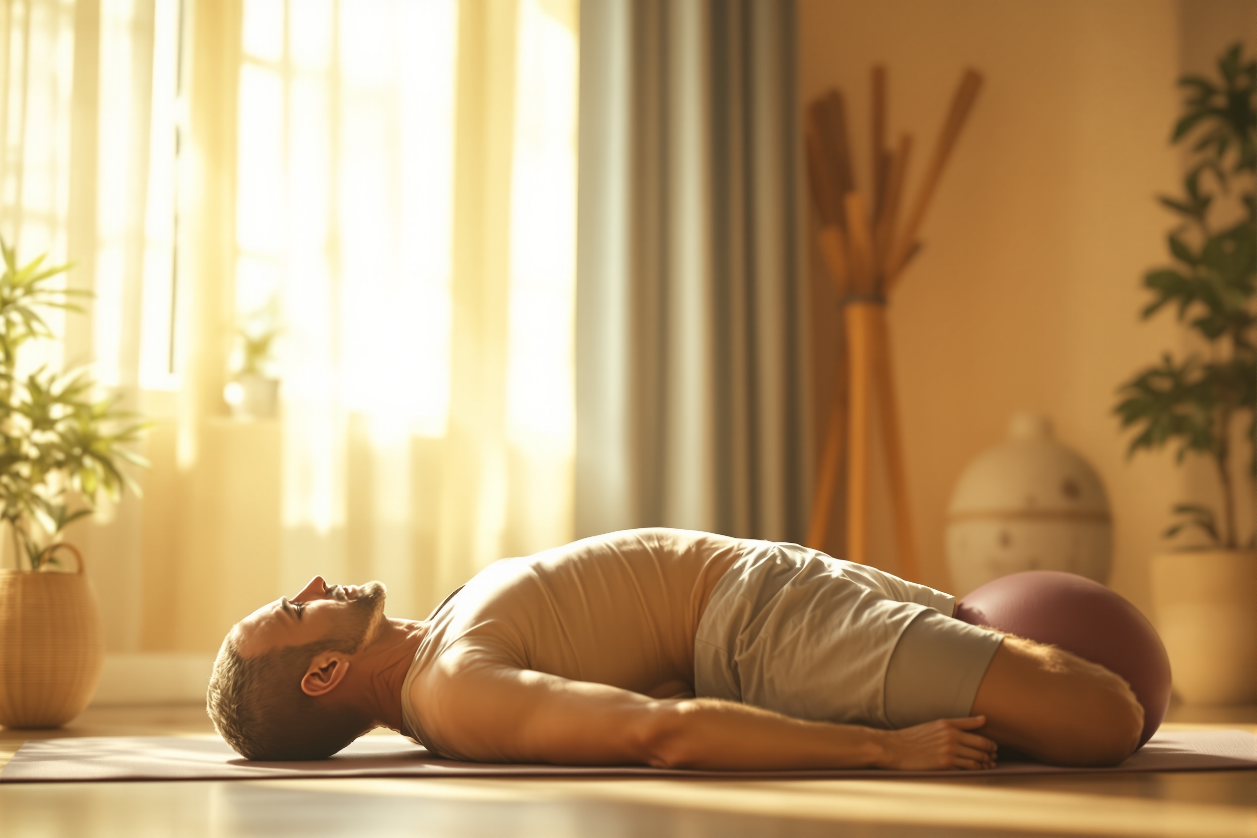 Male pelvic floor dysfunction: causes, symptoms, and evidence-based rehabilitation strategies for improving urinary control and sexual health in men over 40 illustration