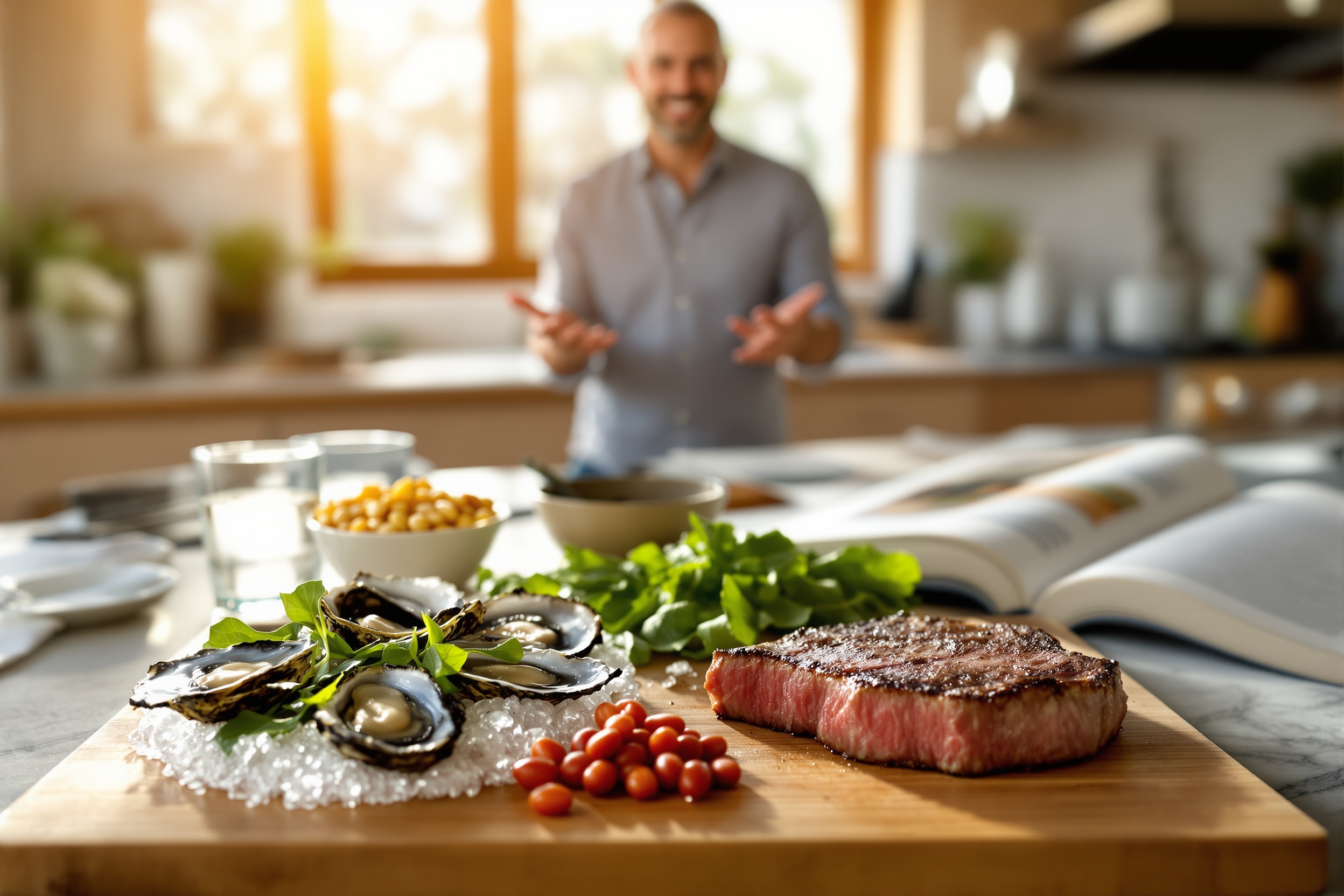 A comprehensive exploration of how dietary zinc and zinc-rich foods can naturally support prostate health and reduce inflammation in men, including science-backed recommendations, food lists, and practical meal tips. illustration