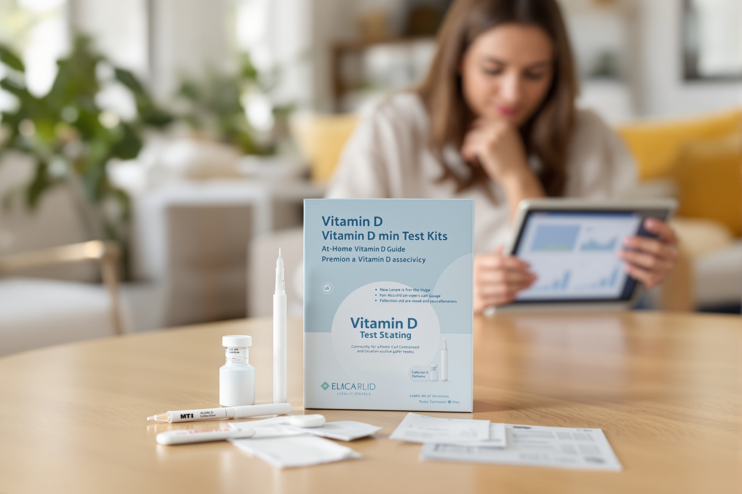 A buyer's guide to at-home vitamin D test kits for monitoring and preventing deficiency-related health issues illustration