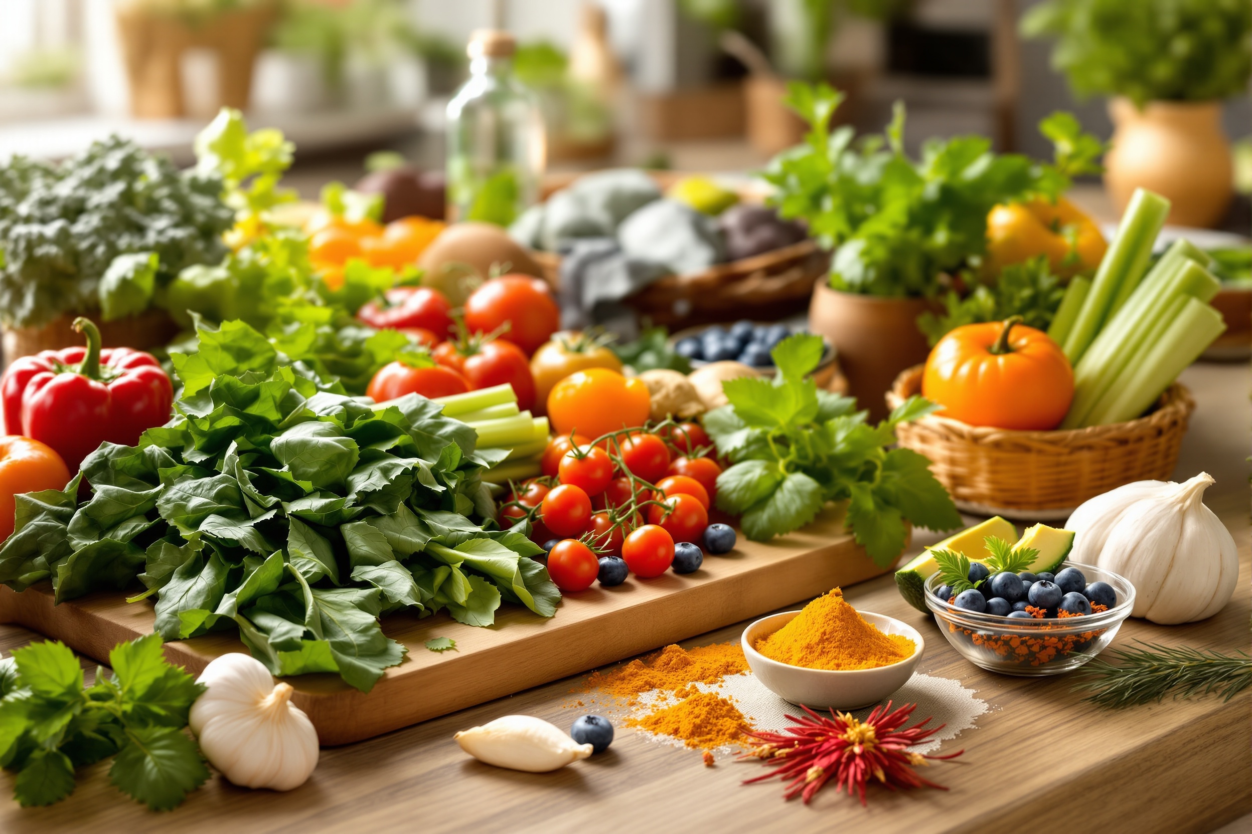 Natural dietary solutions to support healthy blood pressure without medication, focusing on foods, herbs, and lifestyle eating patterns backed by research. illustration