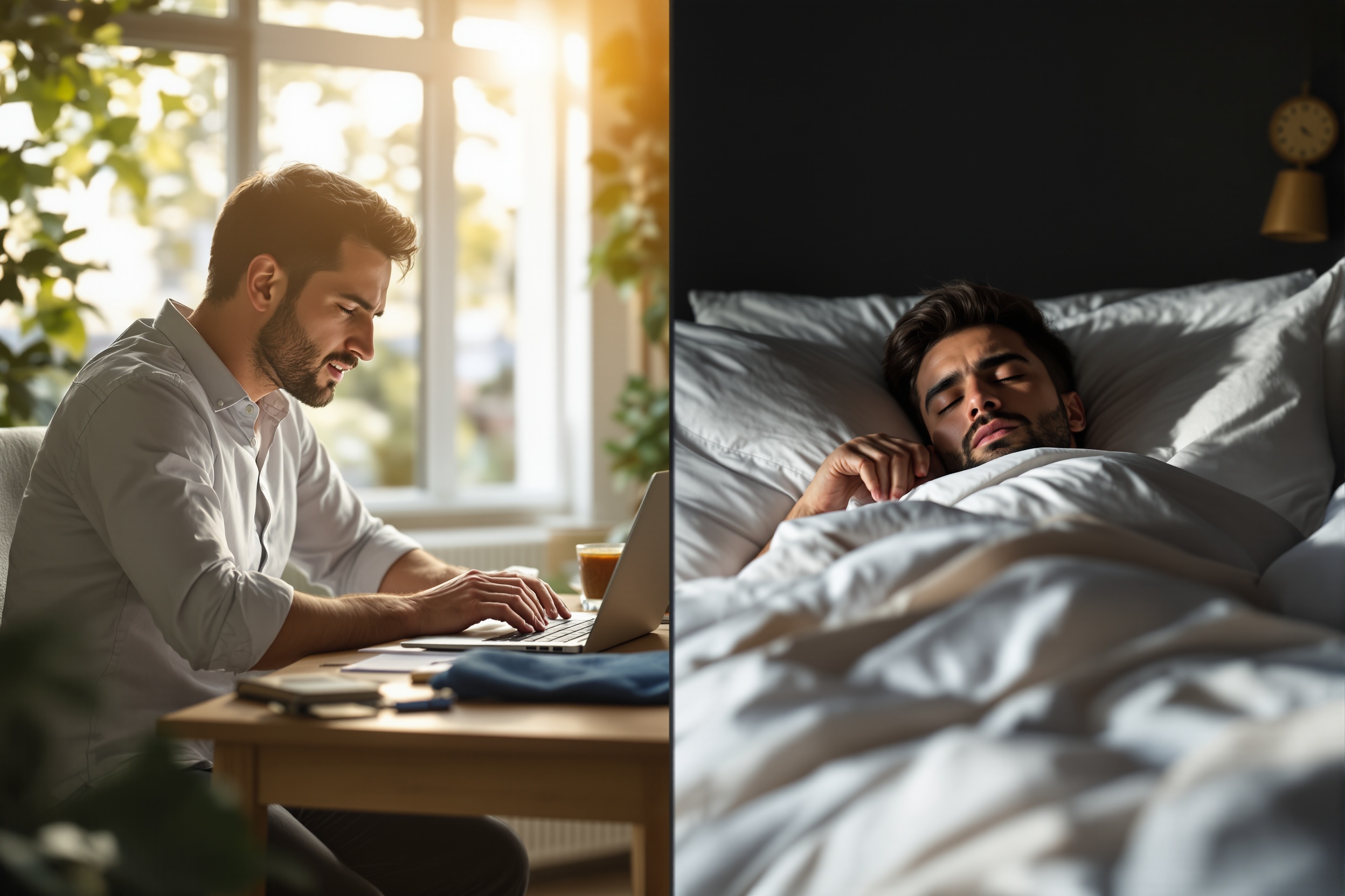 The impact of napping duration and timing on cognitive performance and overnight sleep quality, based on new peer-reviewed studies in adults aged 35 and up. illustration
