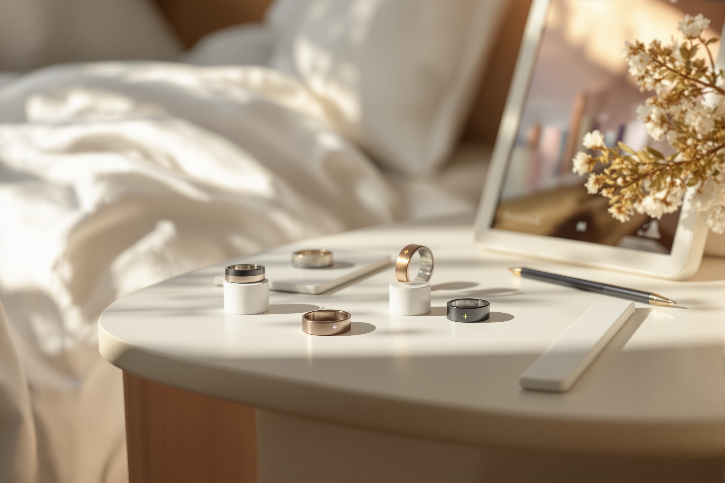 A comprehensive roundup of the best sleep tracking rings for optimizing rest and recovery, comparing features like accuracy, app integration, comfort, and battery life. illustration