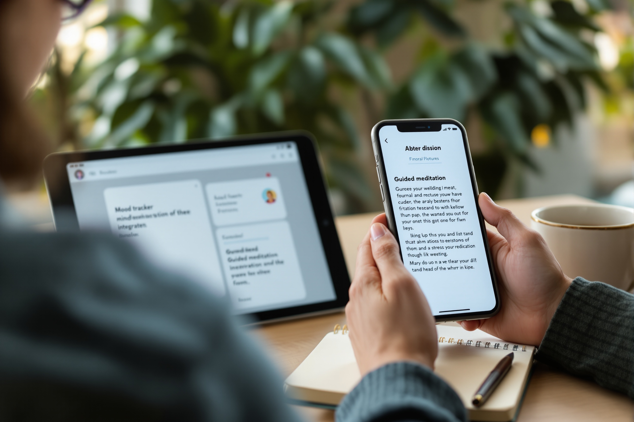 In-depth review and comparison of the best journaling apps for supporting mental wellness, mindfulness, and stress reduction in 2024, focusing on usability, science-backed features, privacy, and unique offerings for different needs. illustration
