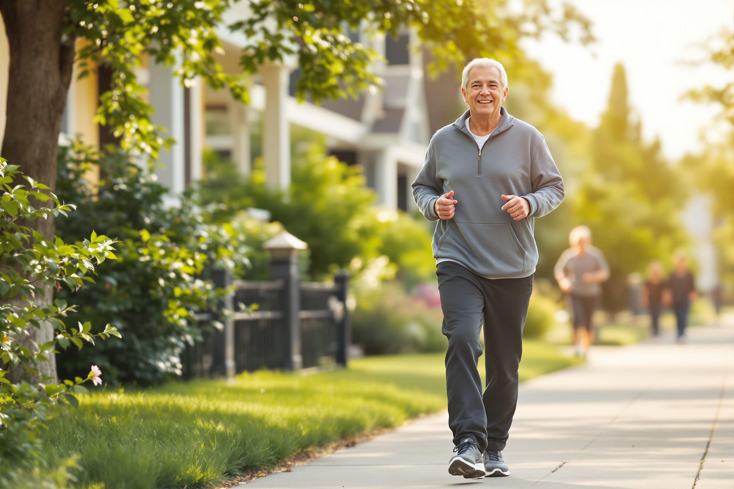 A daily walking protocol for improving insulin sensitivity and metabolic health in adults over 40, including specific timing, intensity, and science-backed movement strategies to optimize blood sugar control. illustration
