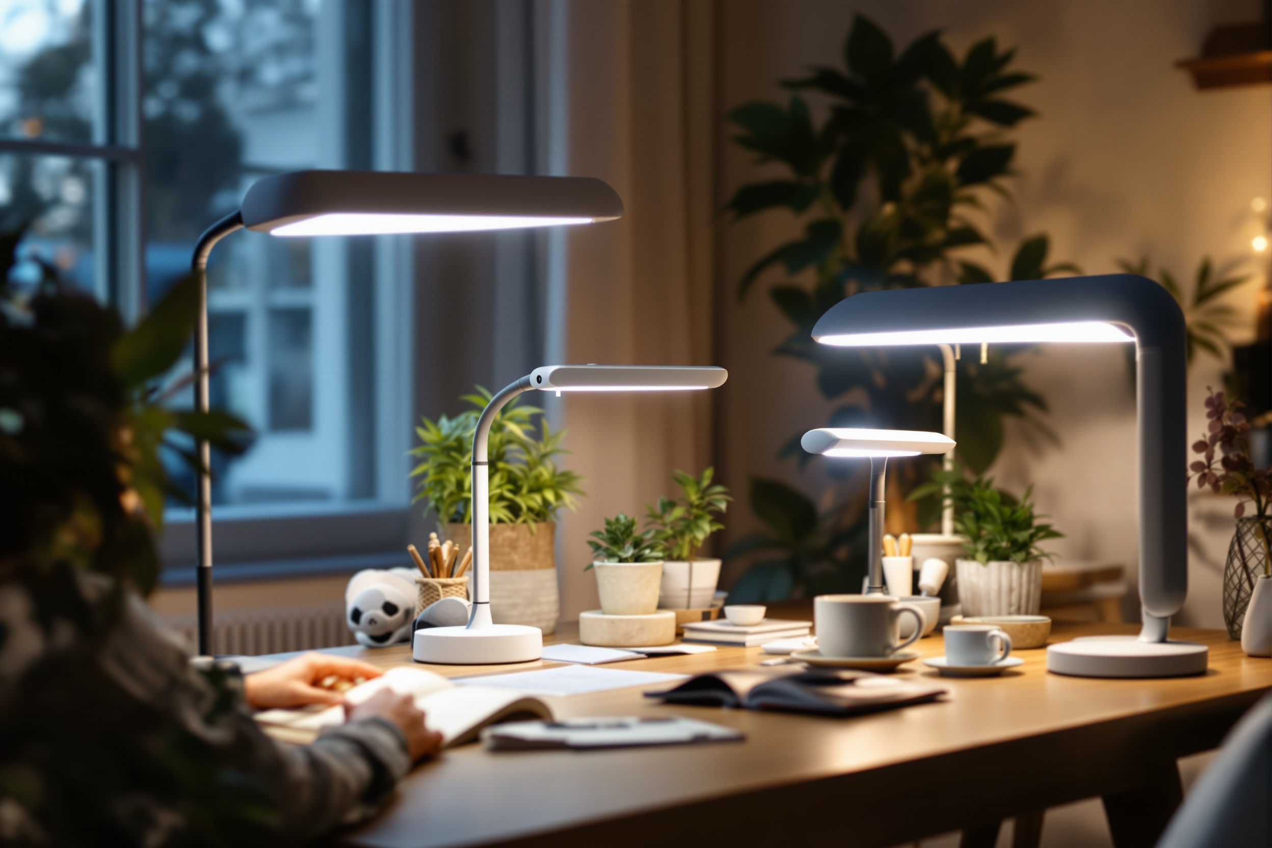 A comprehensive buyer's guide comparing the top light therapy lamps specifically designed to combat seasonal affective disorder (SAD) and improve mood during winter months. illustration
