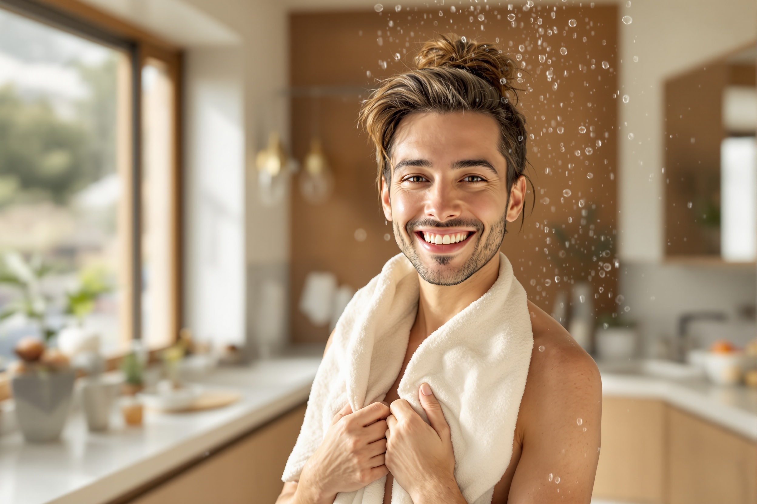 The impact of regular cold exposure (such as cold showers and ice baths) on immune system resilience and frequency of common colds, based on recent clinical studies. illustration