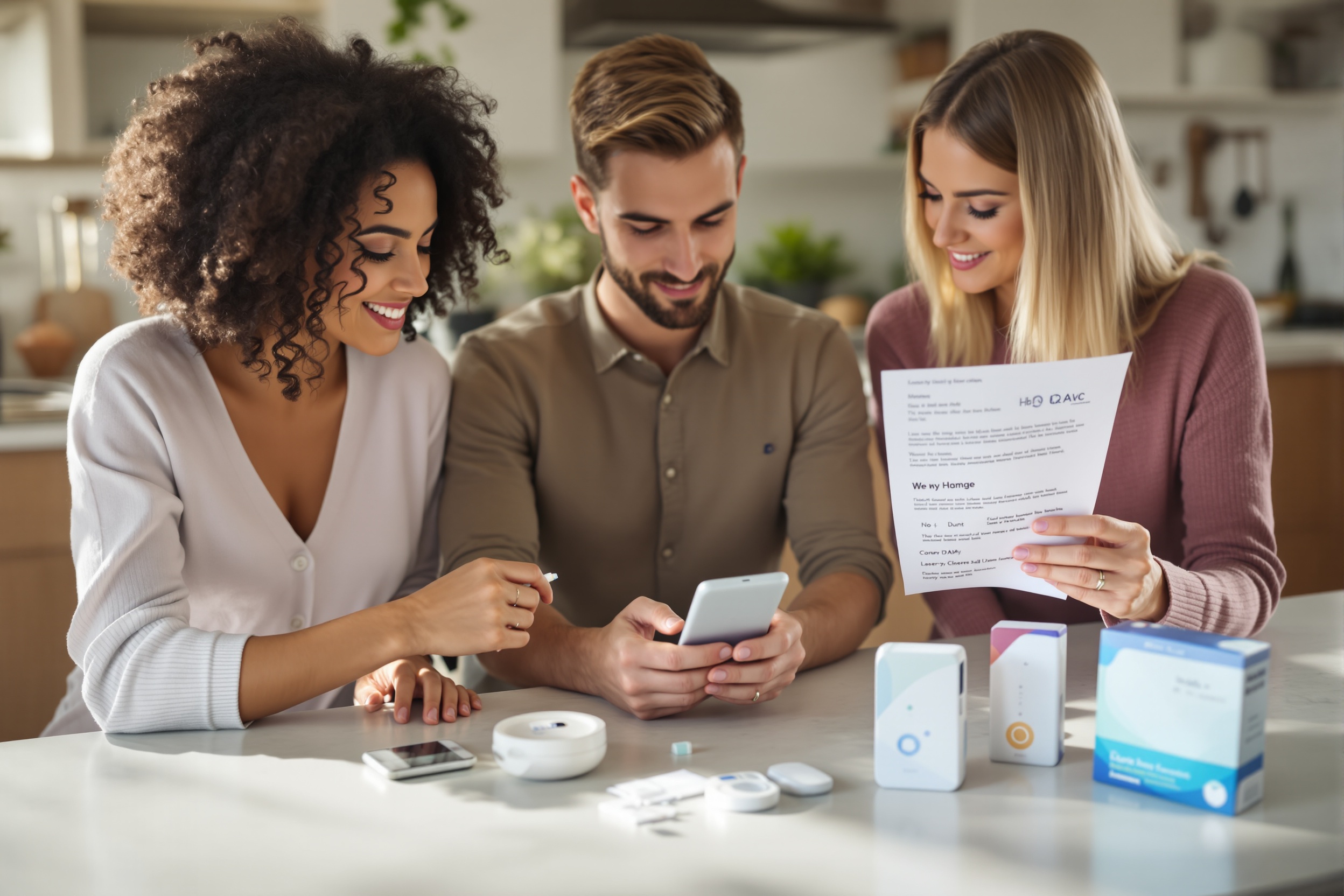 Review and comparison of the best at-home HbA1c test kits for proactive diabetes prevention and monitoring in adults under 50 illustration