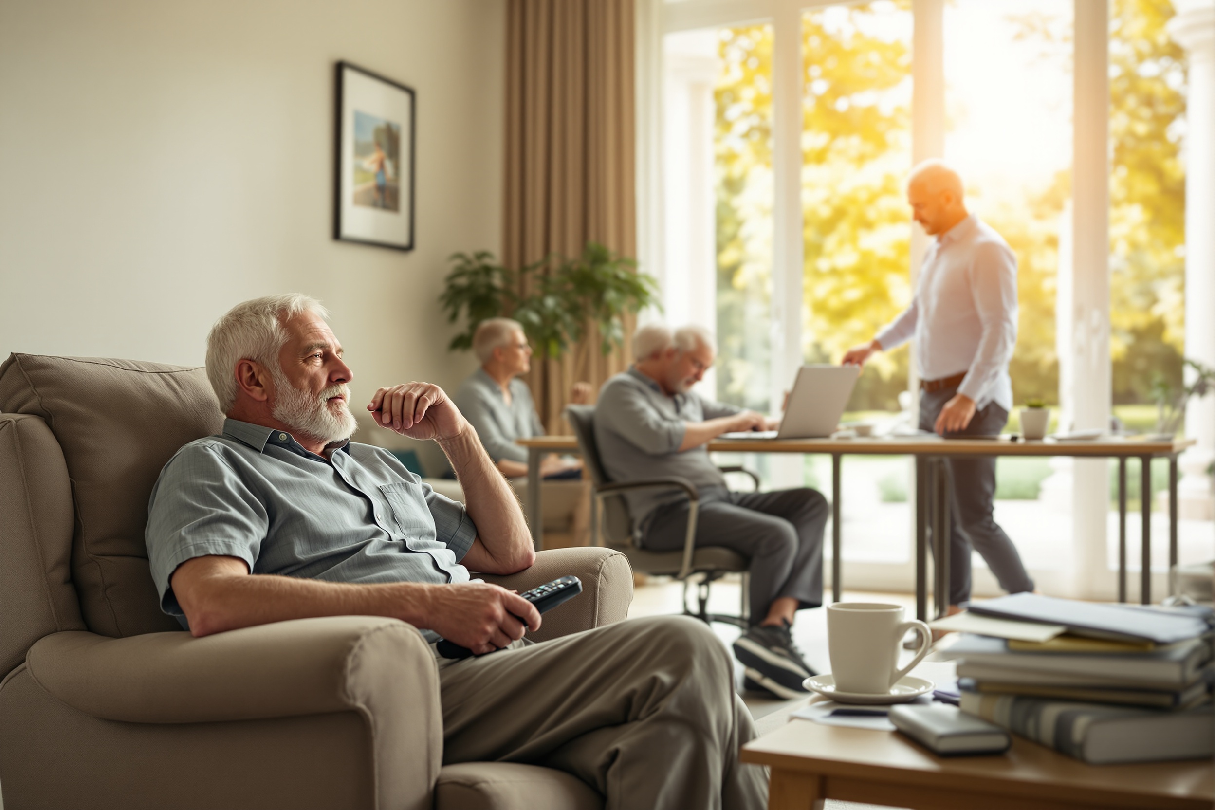 Exploring the link between sedentary behavior and rising prostate cancer risk in men over 50, analyzing recent large-scale cohort studies and underlying biological mechanisms. illustration