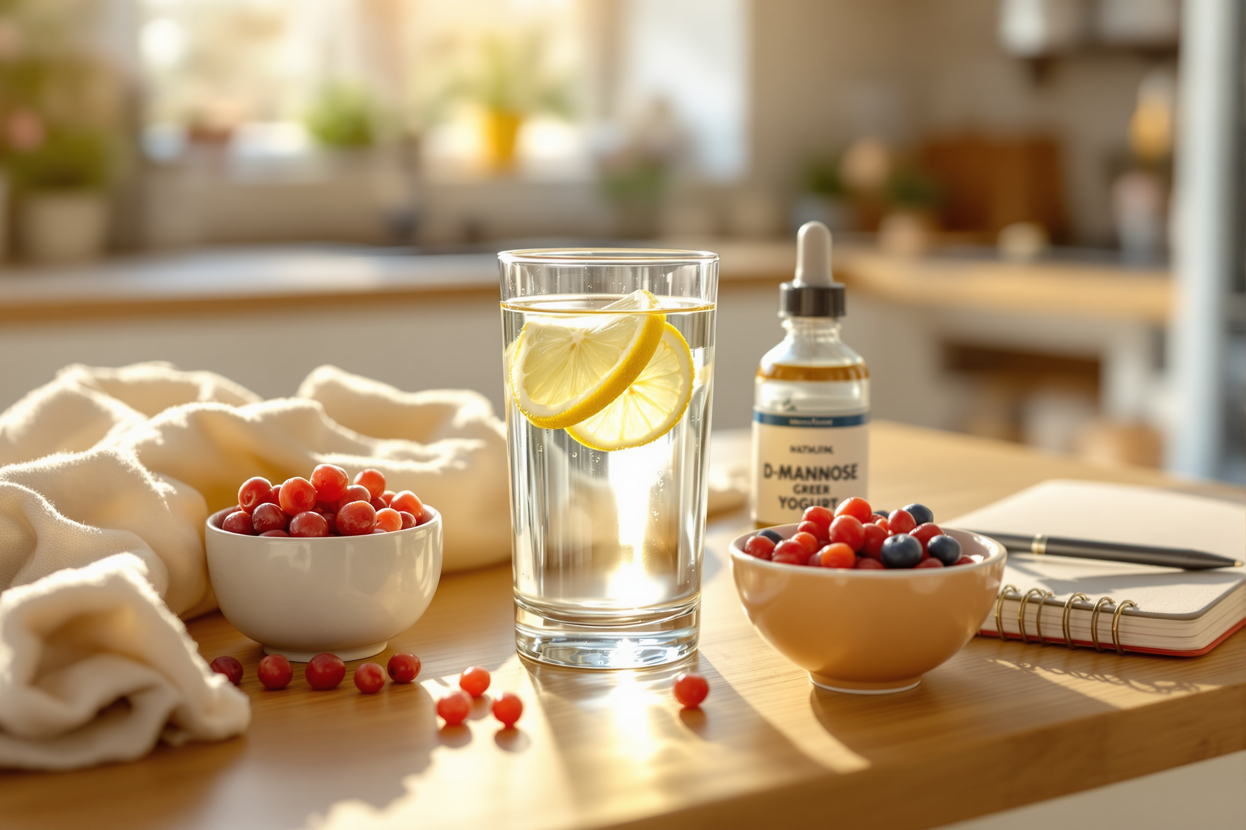 Natural remedies to prevent recurrent urinary tract infections (UTIs) in women, including evidence-backed foods, supplements, and daily habits for long-term urinary tract health. illustration