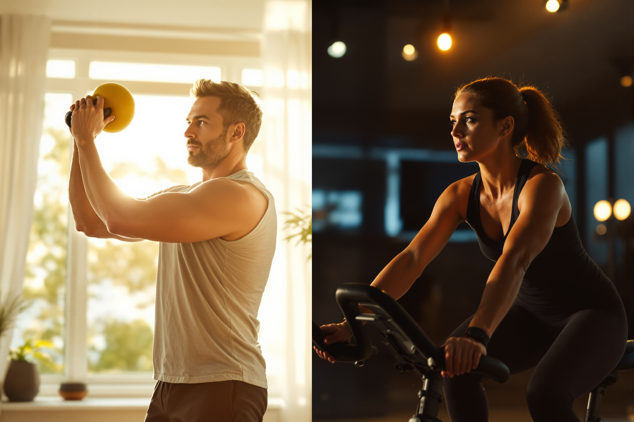 Impact of exercise timing (morning vs. evening workouts) on metabolic health and fat loss in adults over 40, based on recent randomized controlled trials illustration