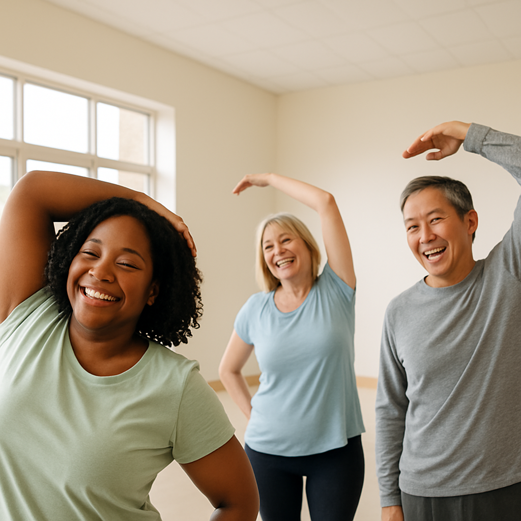 Group exercise for managing chronic joint pain without surgery