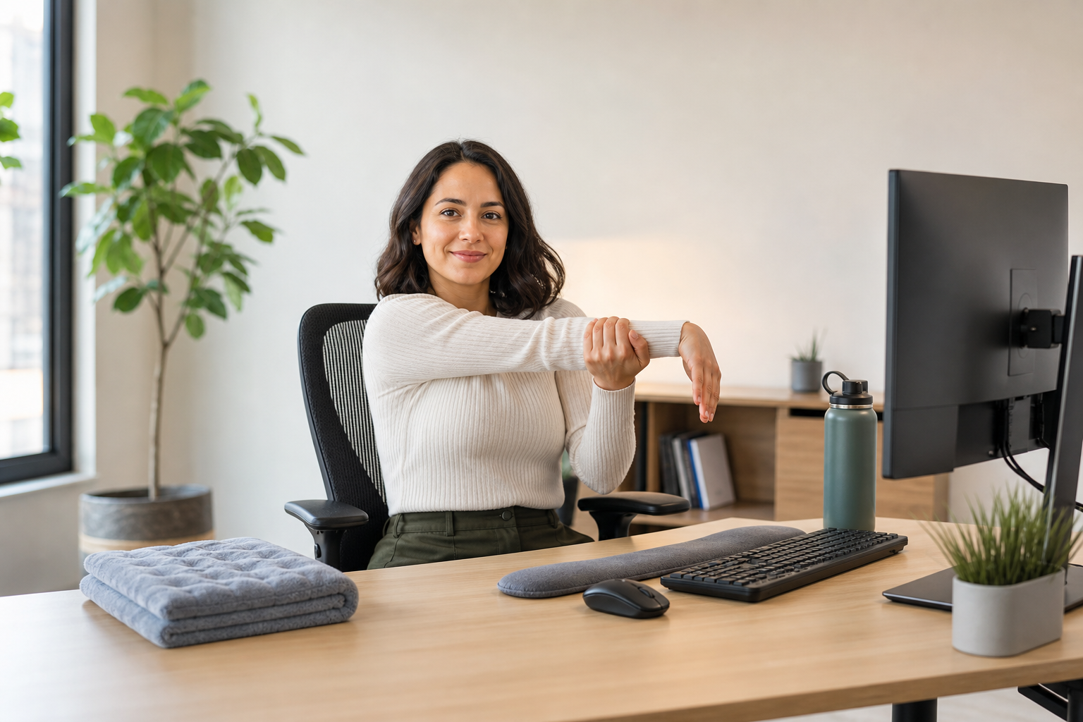 9 Ergonomic Tips for Desk Workers With Wrist Pain (That Actually Work, According to a PT) - joint pain relief guide