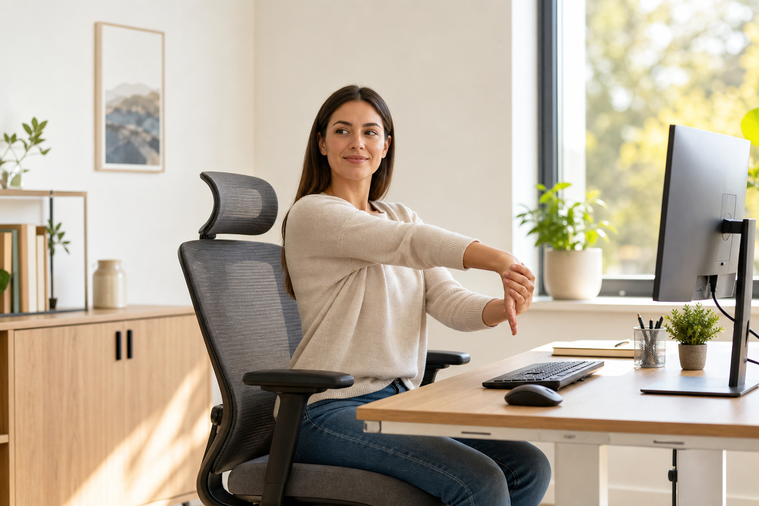 Ergonomic Tips for Desk Workers with Wrist Pain | PT-Approved Advice
