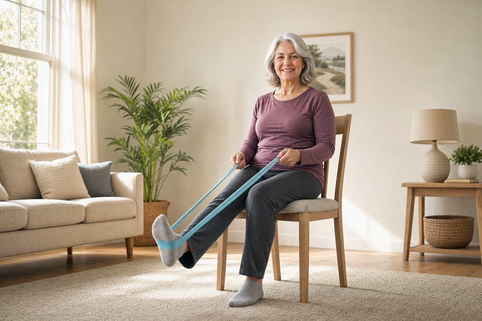 Resistance Band Exercises for Arthritic Knees: Relief & Strength