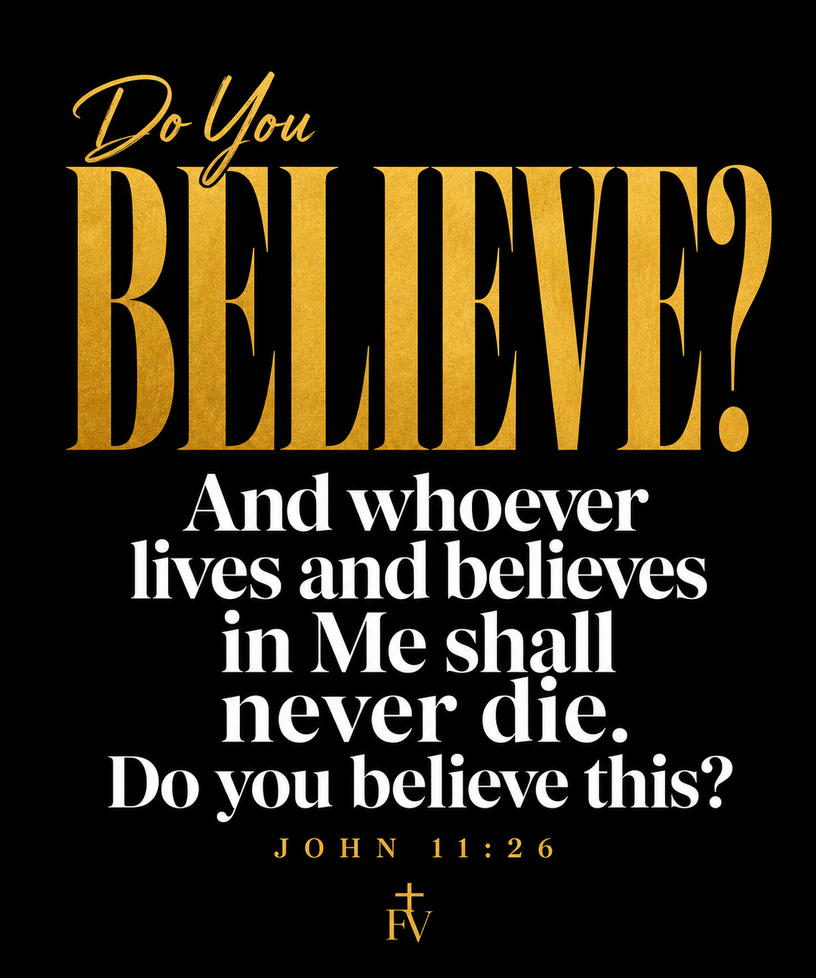 Do You Believe This?